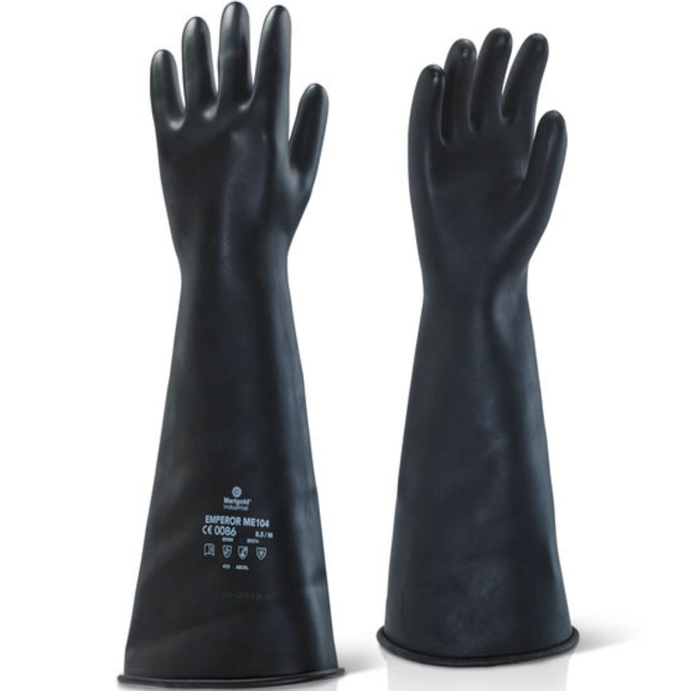 MARIGOLD Industrial Emperer ME104 Chemical Resistan Gauntlet Gloves in Pakistan
