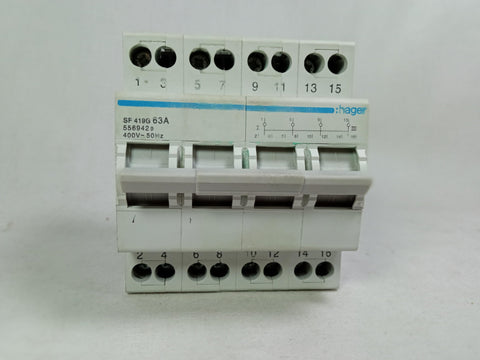 4 Pole Din Rail Change Over Switch SF 419G 63A 400V in Pakistan