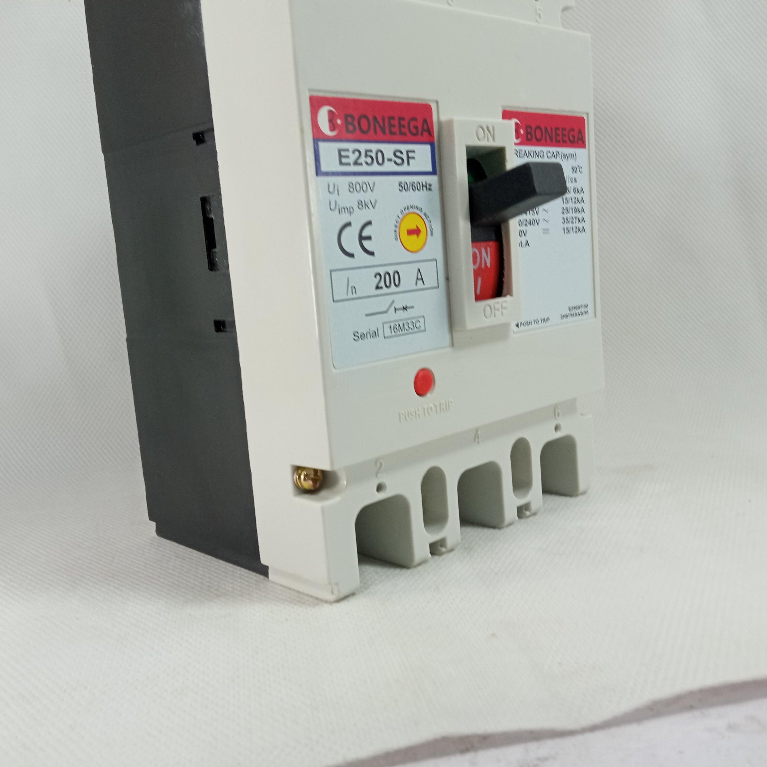 Boneega MCCB Tem Break in Pakistan - industryparts.pk