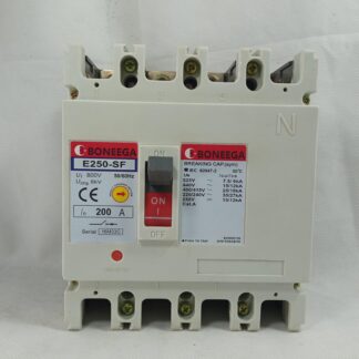 Boneega MCCB Tem Break in Pakistan - industryparts.pk