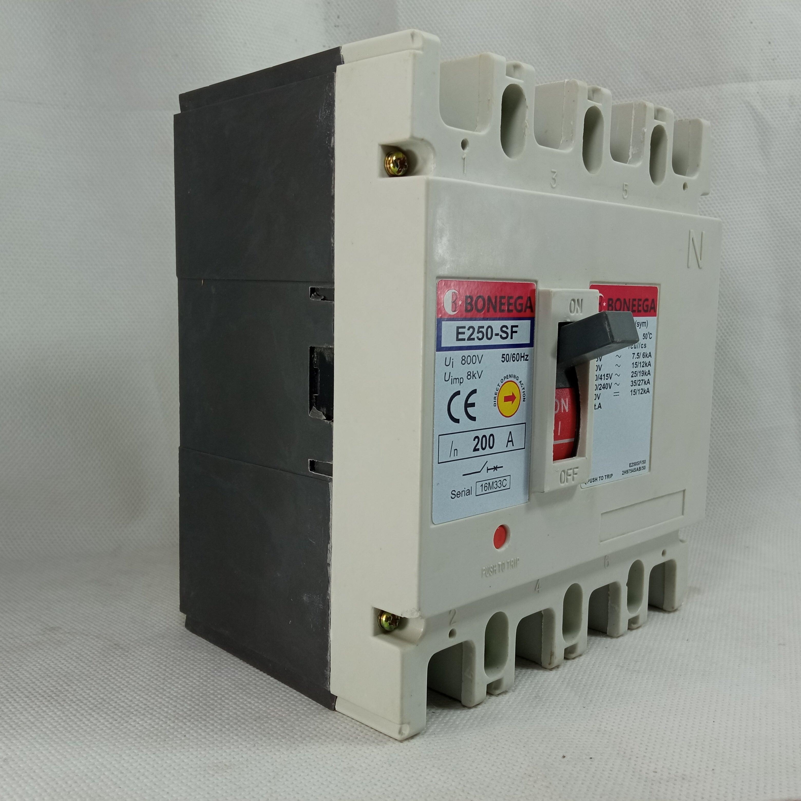 Boneega MCCB Tem Break in Pakistan - industryparts.pk