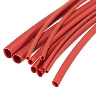 7mm Heat Shrink Sleeve Red Colour (5 meter) - industryparts.pk