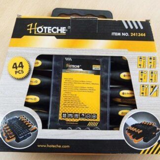 44PCs Screwdriver Bits Sockets Precision Magnetized Tip Set - industryparts.pk