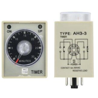 AH3-3 Multi Range Time Delay Relay Ah3 3 Timer Relay in Pakistan - industryparts.pk