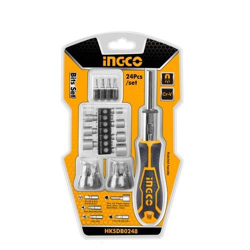 Ingco 24 Pcs Screwdriver Set HKSDB0248 in Pakistan - industryparts.pk