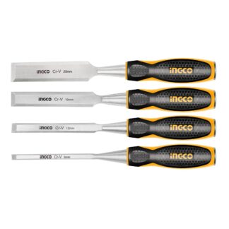 Ingco 4 Pcs wood chisel set Industrial HKTWC0401 in Pakistan - industryparts.pk
